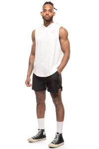 Workout Tank Top Hoodie For Men - workout equipememts fitness