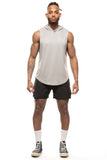 Workout Tank Top Hoodie For Men - workout equipememts fitness
