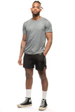 O-neck Short Sleeve Workout T-shirt - workout equipememts fitness