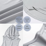 Workout Tank Top Hoodie For Men - workout equipememts fitness